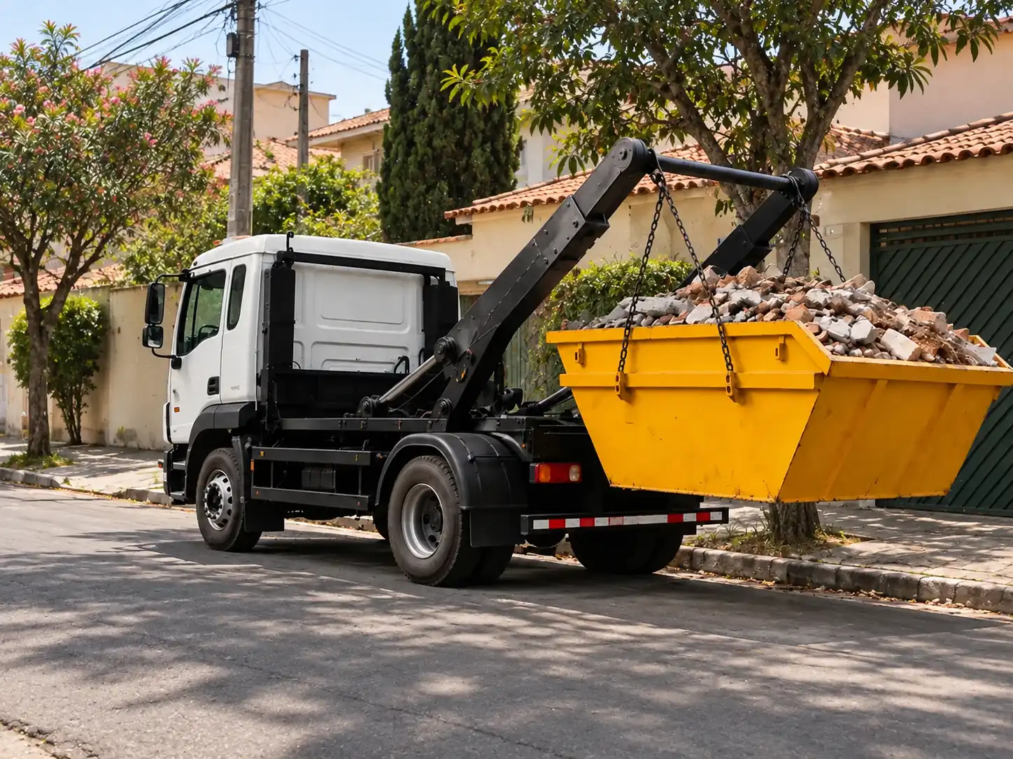 Entrega e retirada programada de caçamba em Osasco
